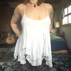 Free people spaghetti strap sexy shirt